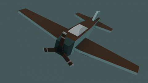 Low poly Airplane