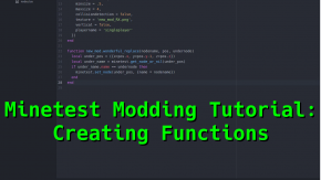 Creating Functions