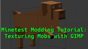 Texturing mobs with GIMP